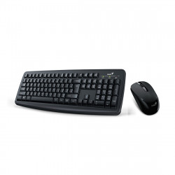Клавиатура + мышь проводная Genius Smart KM-200 черный