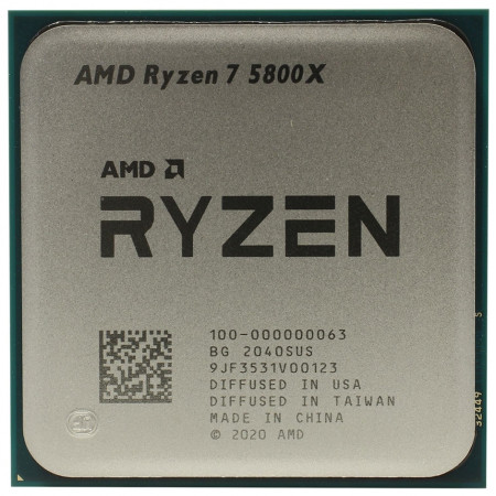 Процессор AMD Ryzen 7 5800X OEM (100-000000063) серый