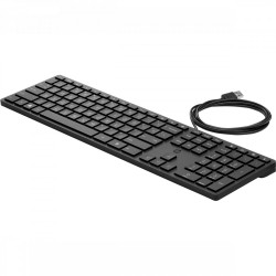 Клавиатура проводная HP 320K (9SR37A6) черный