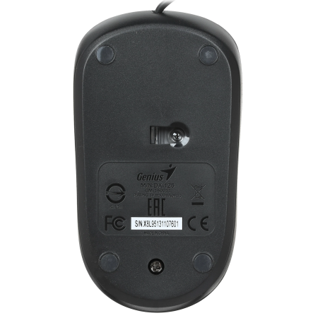 Мышь проводная Genius DX-125 (31010106100) черный