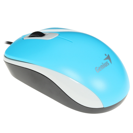 Мышь проводная Genius DX-110 (31010116103) голубой
