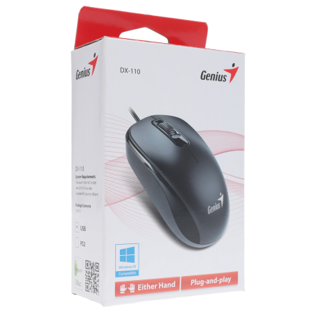 Мышь проводная Genius DX-110 (31010116105) зеленый