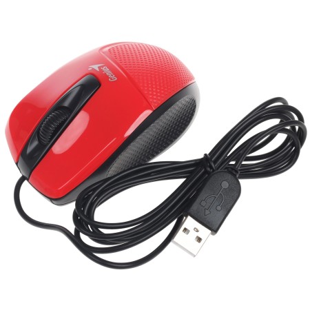 Мышь проводная Genius DX-150X (31010231101) красный