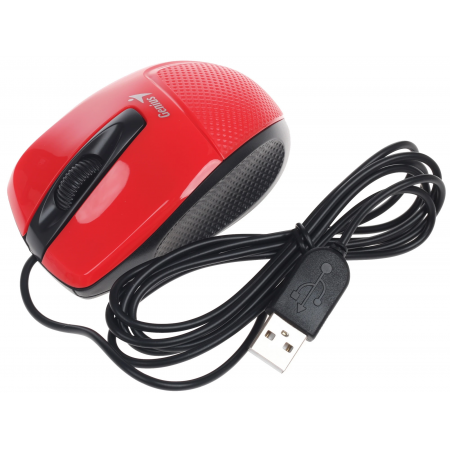 Мышь проводная Genius DX-150X (31010231101) красный