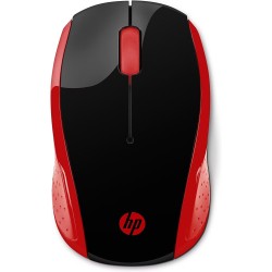 Мышь беспроводная HP 200 (2HU82AA) красный