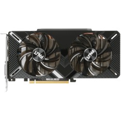 Видеокарта Palit GeForce GTX 1660 Dual (NE51660018J9-1161C) 6 Гб черный
