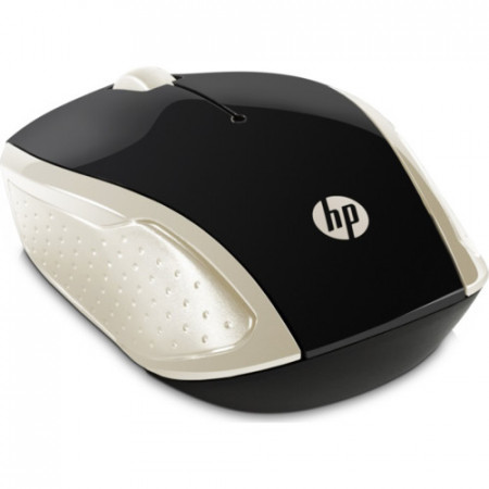 Мышь беспроводная HP 200 Silk Gold (2HU83AA) золотистый