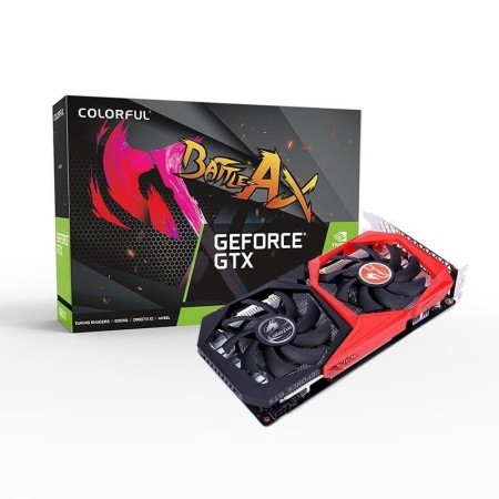 Видеокарта Colorful GeForce GTX 1650 NB 4GD6-V (GTX 1650 NB 4GD6-V) 4 Гб черный