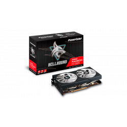 Видеокарта PowerColor Hellhound RX 6600 8GB (AXRX 6600 8GBD6-3DHL) 8 Гб серый