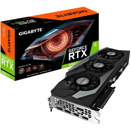 Видеокарта GIGABYTE GeForce RTX 3080 Ti GAMING OC (GV-N308TGAMING OC-12GD) 12 Гб черный
