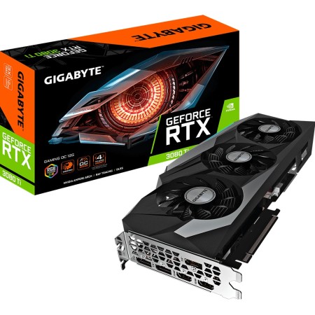 Видеокарта GIGABYTE GeForce RTX 3080 Ti GAMING OC (GV-N308TGAMING OC-12GD) 12 Гб черный