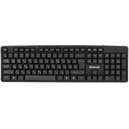 Клавиатура проводная Defender Next HB-440 (45440) черный
