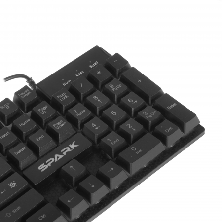Клавиатура проводная Defender Spark GK-300L (45300) черный
