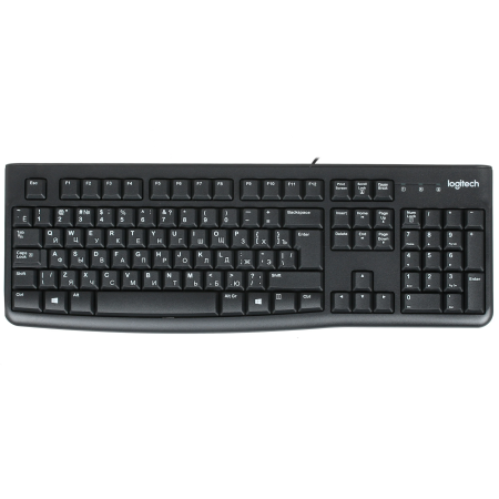 Клавиатура проводная Logitech K120 (920-002522) черный
