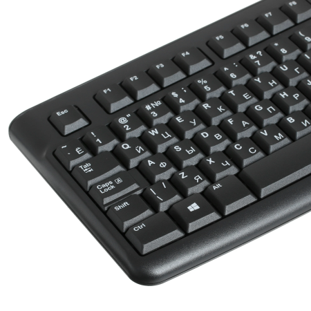 Клавиатура проводная Logitech K120 (920-002522) черный