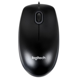Мышь проводная Logitech B100 (910-003357) черный