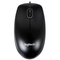 Мышь проводная Logitech B100 (910-003357) черный