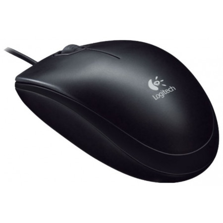 Мышь проводная Logitech B100 (910-003357) черный