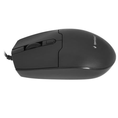 Мышь проводная Gembird MOP-430 черный