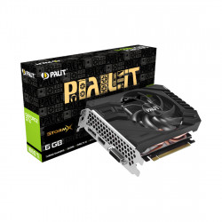 Видеокарта PALIT GTX1660Ti STORMX 6GB (NE6166T018J9-161F) 6 Гб черный