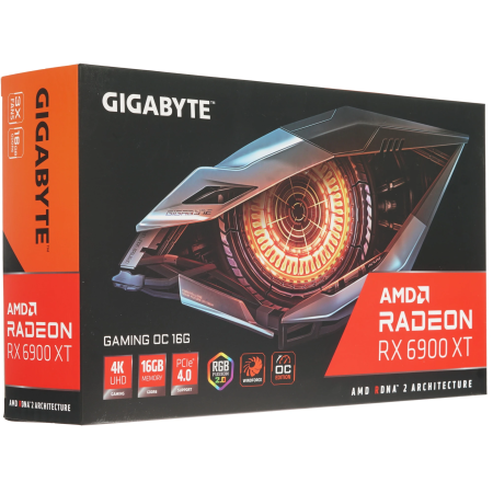 Видеокарта Gigabyte Radeon RX 6900 XT GAMING OC (GV-R69XTGAMING OC-16GD) 16 Гб черный
