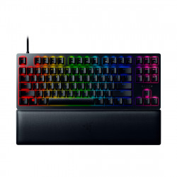 Клавиатура проводная Razer Huntsman V2 Tenkeyless (Purple Switch) (RZ03-03941400-R3R1) черный