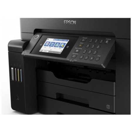 МФУ струйное Epson L15160 (C11CH71404) черный (без кабеля USB)