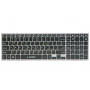 Клавиатура беспроводная Gembird KBW-2 серый черный