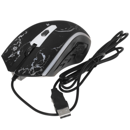 Мышь проводная Defender Overmatch GM-069 (52069) черный