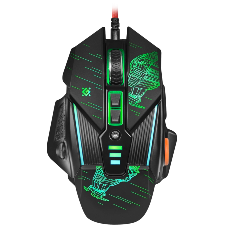 Мышь проводная Defender sTarx GM-390L (52390) черный