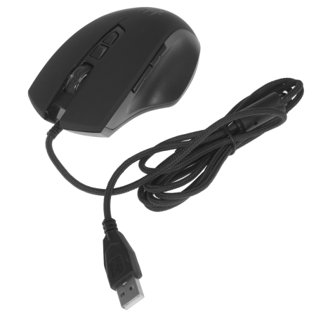 Мышь проводная Defender Wolverine GM-700L (52700) черный