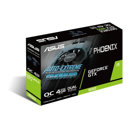 Видеокарта ASUS GeForce GTX 1650 PHOENIX OC (PH-GTX1650-O4G) черный