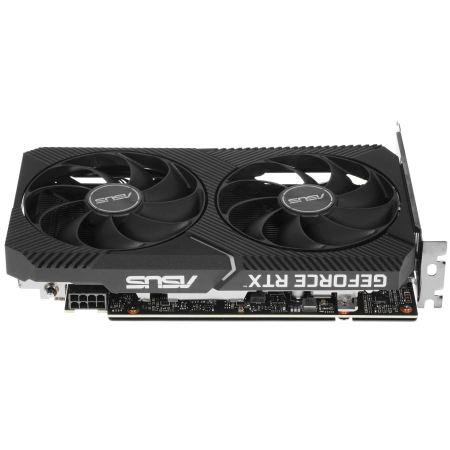 Видеокарта ASUS GeForce RTX 3060 Ti Dual MINI OC Edition V2 (DUAL-RTX3060TI-O8G-MINI-V2) 8 Гб черный