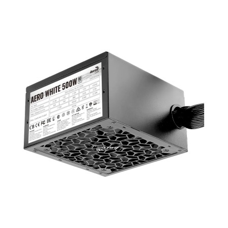 Блок питания Aerocool AERO WHITE 500W (ACPW-AR50AEC.11) черный