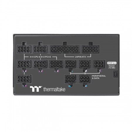 Блок питания Thermaltake Toughpower PF1 ARGB 1200W (PS-TPD-1200F3FAPE-1) черный