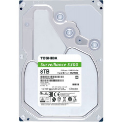 8 ТБ Жесткий диск Toshiba S300 Surveillance (HDWT380UZSVA) серый