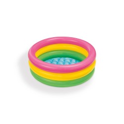 Бассейн надувной INTEX Sunset Glow 57107NP (61x61х15 см) многоцветный
