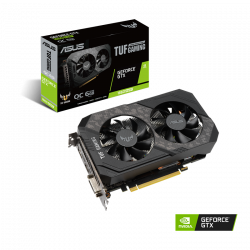 Видеокарта ASUS GeForce GTX 1660 SUPER TUF GAMING OC (TUF-GTX1660S-O6G-GAMING) 6 Гб черный