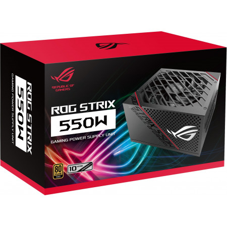 Блок питания ASUS ROG Strix 550W (90YE00A2-B0EA00) черный