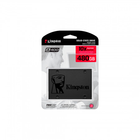 480 ГБ SSD диск Kingston A400 (SA400S37/480G) черный