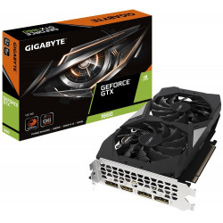 Видеокарта Gigabyte GTX 1660 ОС (GV-N1660OC-6GD) 6 Гб черный