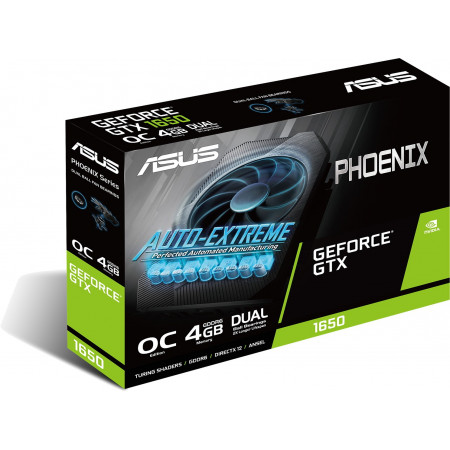 Видеокарта ASUS Phoenix GTX 1650 (PH-GTX1650-O4GD6) черный