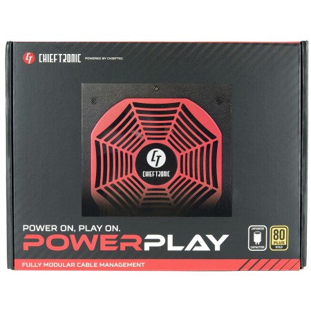 Блок питания Chieftec CHIEFTRONIC POWERPLAY 650W (GPU-650FC) черный