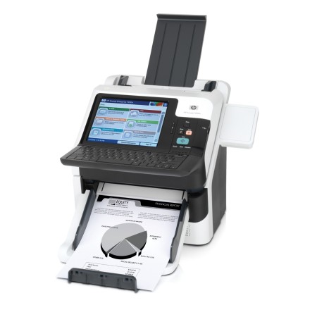 Сканер HP ScanJet Enterprise 7000nx (L2708A) черный с серебристым