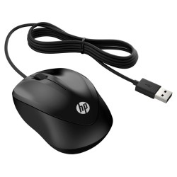 Мышь проводная HP 1000 (4QM14AA) черный