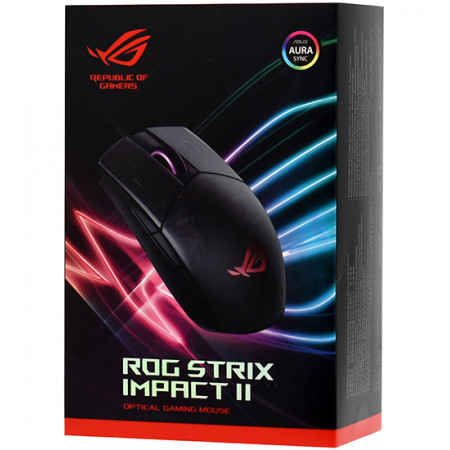 Мышь проводная ASUS P506 ROG STRIX IMPACT II (90MP01E0-B0UA00) черный