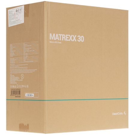 Корпус DeepCool Matrexx 30 (DP-MATX-MATREXX30) черный