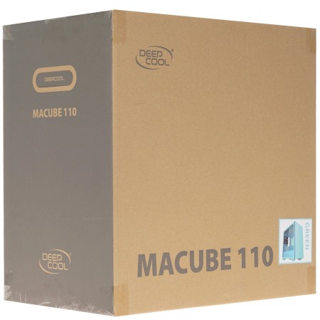Корпус DeepCool Macube 110 (R-MACUBE110-GBNGM1N-A-1) зеленый