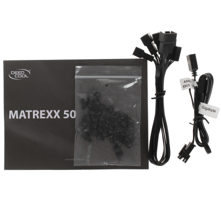 Корпус DeepCool Matrexx 50 ADD-RGB 3F (DP-ATX-MATREXX50-AR-3F-US) черный