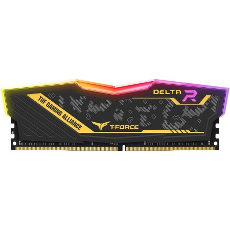 Оперативная память Team Group DELTA TUF Gaming RGB DDR4 (TF9D48G3200HC16C01) 8 ГБ черный